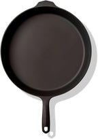 Field Company 13.37 Inch (Extra Large) Cast Iron Skillet – No.12, Perfect for 6-8 Servings, Lightweight & Smooth, Preseasoned with Organic Oil – Made in USA, Non-Toxic, Vintage Design