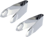 Stainless Steel Strawberry Huller Fruit Stem Remover Home Kitchen Tools for Cherry Tomato, 2.8 * 1,Silver, 2Pcs