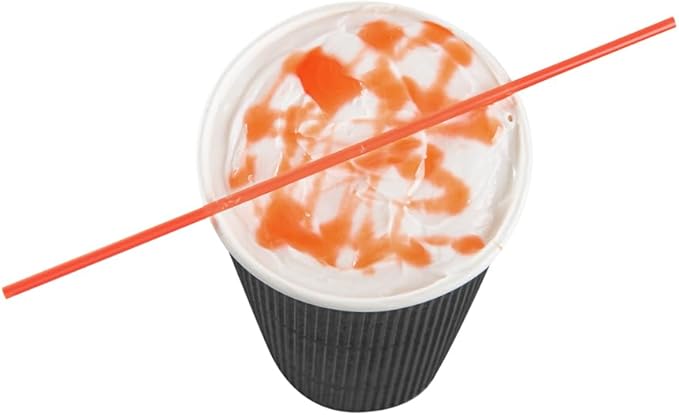 Restaurantware Restpresso 7 Inch Cocktail Stirrers 500 Disposable Coffee Stirring Rods - Premium Odorless Red Plastic Stirrers For Coffee For Hot And Cold Drinks For Bars Or Offices