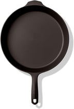 Field Company 11.63-Inch Cast Iron Skillet – Pre-Seasoned Large Frying Pan for Searing, Baking & Everyday Cooking, Lighter & Easy to Handle, Smooth, Made in USA (No.10, 4+ Servings)