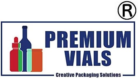 Premium Vials, 4oz Glass Jars, Frosted Glass Straight Sided Jars w/Smooth White Lined Caps