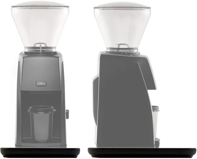 Coffee Grinder Tray for Baratza Encore Esp, QHAND Coffee Grounds Catch Tray Compatible with Baratza Encore Coffee Grinder (Black)