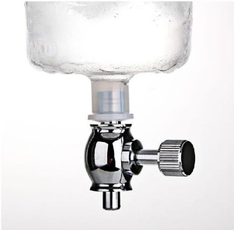 Nispira Luxury Ice Cold Brew Dripper Coffee Maker in Stainless Steel and Borosilicate Glass, 600 ml Silver