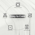 Utopia Kitchen 8FT Spandex Tablecloth [1 Pack, White] 200 GSM Stretch, Fitted, Washable and Wrinkle Resistant Table Cloth Rectangle Cover for Trade Shows, Wedding, Parties [96Lx30Wx30H Inch]