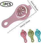 3PCS Egg Separator Egg Yolk White Separator Egg White Separator Egg Whites Strainer Filter Divider Egg Separator Tool Kitchen Baking Gadget