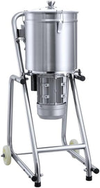 Kolice Commercial 34QT Food Processor, Stainless Steel Meat Chopper, Vegetable Cutter, Electric Food Chopper -Timer Control, Visible Transparent lid