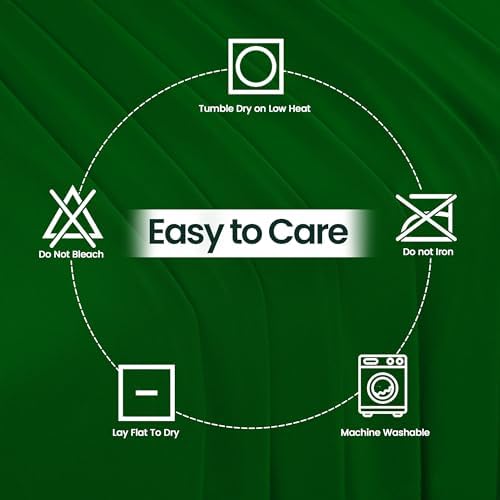 Utopia Kitchen 6FT Spandex Tablecloth [1 Pack, Emerald Green] 200 GSM Stretch, Fitted, Washable and Wrinkle Resistant Table Cloth Rectangle Cover for Trade Shows, Wedding, Parties [72Lx30Wx30H Inch]