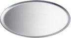 Restaurantware Met Lux 14 Inch Commercial Pizza Pan 1 Coupe Style Pizza Cooking Tray - Heavy-Duty 18-Gauge Aluminum Round Baking Tray Oven-Baking For Pizzas & More