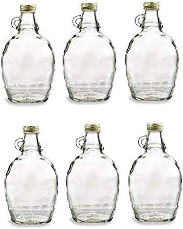 Wide Mouth Empty Sauce Bottles 12oz complete Set of Bottles and Lids (set of 12)