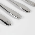 Silverware Set, 30 Piece Forged Flatware Set Cutlery Set Premium Stainless Steel, Service for 6, for Kitchen, Home, Wedding, Party, Mirror Polished Dishwasher Safe (Silver, 30 - Piece)