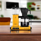 Technivorm Moccamaster 53942 KBGV 10-Cup Coffee Maker Yellow Pepper, 40 Ounce, 1.25l