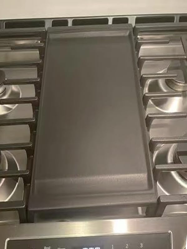 Shengyongh CC24738 Cast Iron Griddle For ge Stove 4322558 AP5986291 PS11725207 Compatible For ge Appliance