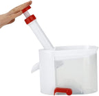 Plastic Cherry Pitter, Professional Cherry Stone Remover Grapes Seeds Removing Tool With Container