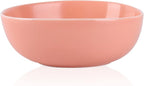 Stone Lain Delilah 6-inch Bowl 6-Piece Dish Set, Porcelain, Peach