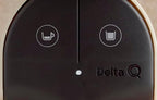 Delta Q Quick Espresso Capsule Machine - Compact 0.8 L, Capsule System (White)