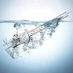 Electronic Digital Caliper, inch/Millimeter/Fraction Conversion,LCD Screen displays 0-6" Caliper Measuring Tool, Automatic Shutdown, Suitable for DIY/Jewelry Measurement