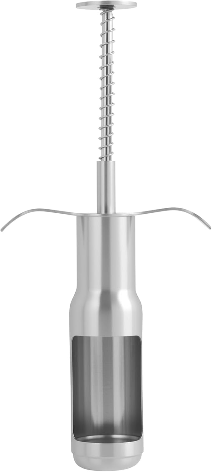 Cherry Pitter Tool, Food Grade Thickened 304 Stainless Steel, Durable and Easy to Clean, Push Type, Large 33mm Cherry Seed Remover, Suitable for Olives, Red Dates, Green Dates and Other Pitter Tool