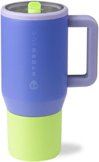 HydroJug Kids - 20 oz Insulated Kids Water Bottle with Flip Straw & Handle | Leak-Proof & Durable | Perfect for School, Sports, Lunch, Travel & Camp, Lime Rickey