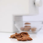 Pelamatic Electric Nut Cracker | Dual-Mode Manual & Auto | Adjustable for Pecans, Almonds, Nuts | NEW UPDATED Durable Compact Design, White, 6.69 x 11.02 x 3.54 in, Plastic