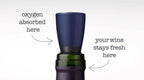 Wine Saver and Stopper - Removes Oxygen, Preserving and Keeping Wine As Fresh As The Day The Bottle Was Opened - 24-Pack - Black