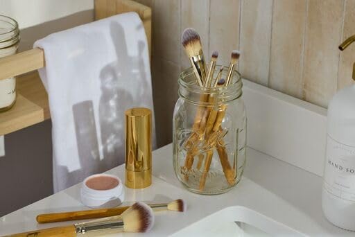 Ball Regular Mouth Glass Mason Jars with Lids and Bands, Used for Canning (Pint, 16 Ounce (Pack of 6))