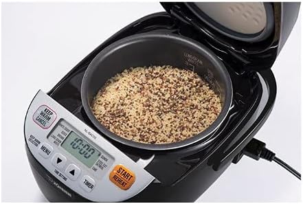 Zojirushi NL-BAC05SB Micom Rice Cooker & Warmer, Silver Black