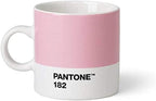 PANTONE 101040012 Ceramic Espresso Cup 6.20 x 8.60 x 6.15 cm, Ceramic, Light Pink, 6,20 x 8,60 x 6,15 cm