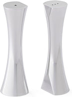 nambe Kissing Salt & Pepper Shakers | 2-Piece Set | Kitchen Tool | Salt Sugar Spice Pepper Seasoning Bottle for Table, RV, Camp, BBQ | 1.5-Ounce | Made of Metal Alloy | Designed by Karim Rashid