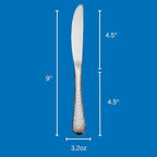 Liberty Tabletop Providence 20 Piece Flatware Set service for 4 stainless steel Silverware 18/10 Made in USA