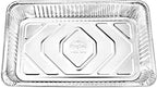Aluminum Pans Full Size, Large Disposable Roasting & Baking Pan, 21"x13" Deep Foil Pans (100 Pack) Extra Heavy Duty Chafing Trays for Hotels, Restaurants, Caterers, Steam Table, Buffets & Bakeware