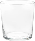 Restaurantware Sumi 12.5 Ounce Double Old Fashioned Glasses Set of 12 Lead-Free Scotch Glasses - Tempered Dishwasher-Safe Glassware Clear Glass Whiskey Glasses Serve Cocktails and Liquors