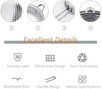 GREATLINK Fine Mesh Strainer and Colander for Kitchen with Handle, Stainless Steel Pasta Strainer/Kitchen Funnel/Collander/Sifter for Strain/Wash Vegetables, Fruits, Spaghetti, Rice (10＂)