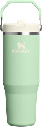 Stanley IceFlow 2.0 Flip Straw Tumbler with Handle 30 oz | Twist On Lid and Flip Up Straw | Leak Resistant Water Bottle | Insulated Stainless Steel | BPA-Free | Pistachio