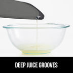 GORILLA GRIP BPA-Free Reversible Kitchen Cutting Board Set of 3, US Designed, Nonporous, Juice Grooves Catch Liquid, Slip Resistant Border, Dishwasher Safe, Durable Food Chopping Boards, Black Gray