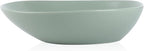 Stone Lain Delilah 8-inch Bowl 6-Piece Dish Set, Porcelain, Honeydew
