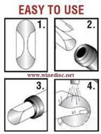 The Original Wine Disc - Drop Stopping Pour Spout (100)