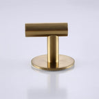 Self Adhesive Hooks 304 Stainless Steel Heavy Duty Hangers Without Nails for Bathrooms Kitchen Livingroom Garage Hotel Towel Hook-2 Pack (Gold)