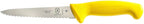 Mercer Culinary Millennia Color Handle Cutlery 6" Utility Knife (Wavy Edge) Yellow