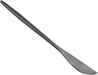 Shiny Black Silverware Set, JASHII 30-Piece Stainless Steel Satin Finish Flatware Set, Kitchen Utensil Set, Mirror Polished Tableware Cutlery Set for Home and Restaurant, Dishwasher Safe