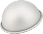 7-Inch Aluminum Hemisphere Cake Pan Half Football Sphere Bath Bomb Cake Pan Baking Mold Pastry Mould