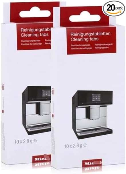 Coffee Machine Cleaning Tablets,Removes Oil and Residue,Cleaning Products - 20 pack