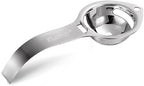 Egg Separator Egg Yolk White Filter Food Grade Egg Divider Stainless Steel Egg Sieve Kitchen Gadget Cooking/Baker Tool Egg Extractor