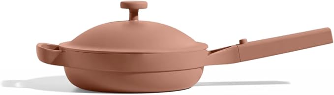 Our Place Mini Always Pan 2.0-8.5” (1.2 Qt) Nonstick, Toxin-Free Ceramic Cookware | Patented 10-in-1 Aluminum Frying & Sauté Pan | Safe for Oven, Induction & All Cooktops up to 450°F | Spice