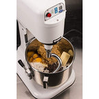 Globe Food Equipment SP08 8-Quart 3-Speed Countertop Planetary Mixer, Stainless Steel, 115 V, NSF