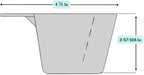 5 Oz. (2/3 Cup | 150 mL) Scoop for Measuring Coffee, Pet Food, Grains, Protein, Spices and Other Dry Goods (Pack of 25)