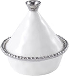 Pampa Bay Salerno Titanium-Plated Porcelain Tagine, 5 x 5in