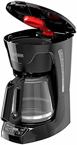 BLACK+DECKER 12-Cup* Programmable Coffeemaker, Black