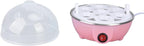 Rapid Egg Cooker, Electric Egg Cooker with Auto Shut Off, Soft Boiled Eggs, Poacher, Omelet Maker, Anti Dry Burning Egg Poacher with Heating Plate for Hard Boiled Eggs ()