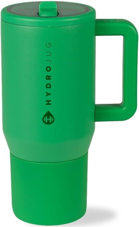 HydroJug Kids - 20 oz Insulated Kids Water Bottle with Flip Straw & Handle | Leak-Proof & Durable | Perfect for School, Sports, Lunch, Travel & Camp, Clover
