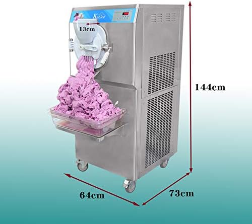 Kolice Commercial HEAVY DUTY Gelato hard ice cream machine,Hard ice cream machine, Italian ice machine, ice cream maker,snack food machine-high production capacity 23-27 gallon/hour,ETL Certificate